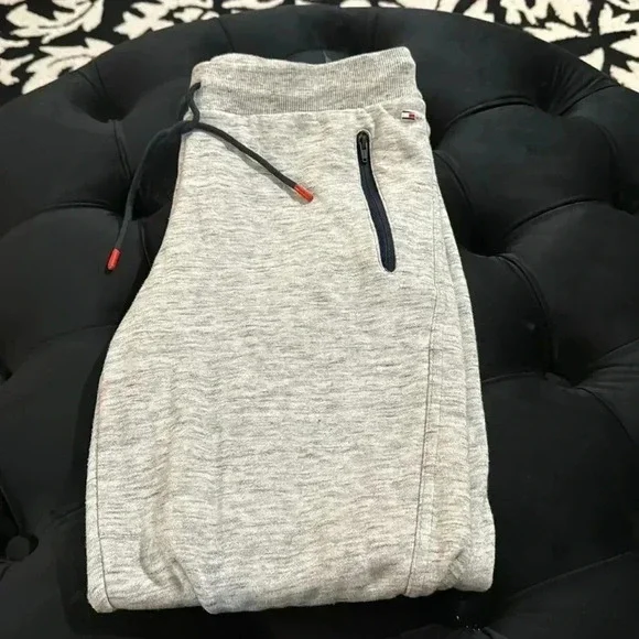 Tommy Hilfiger Adaptive Jogger Pants Size Small Comfy Lounge athleisure Y2K - Picture 3 of 14